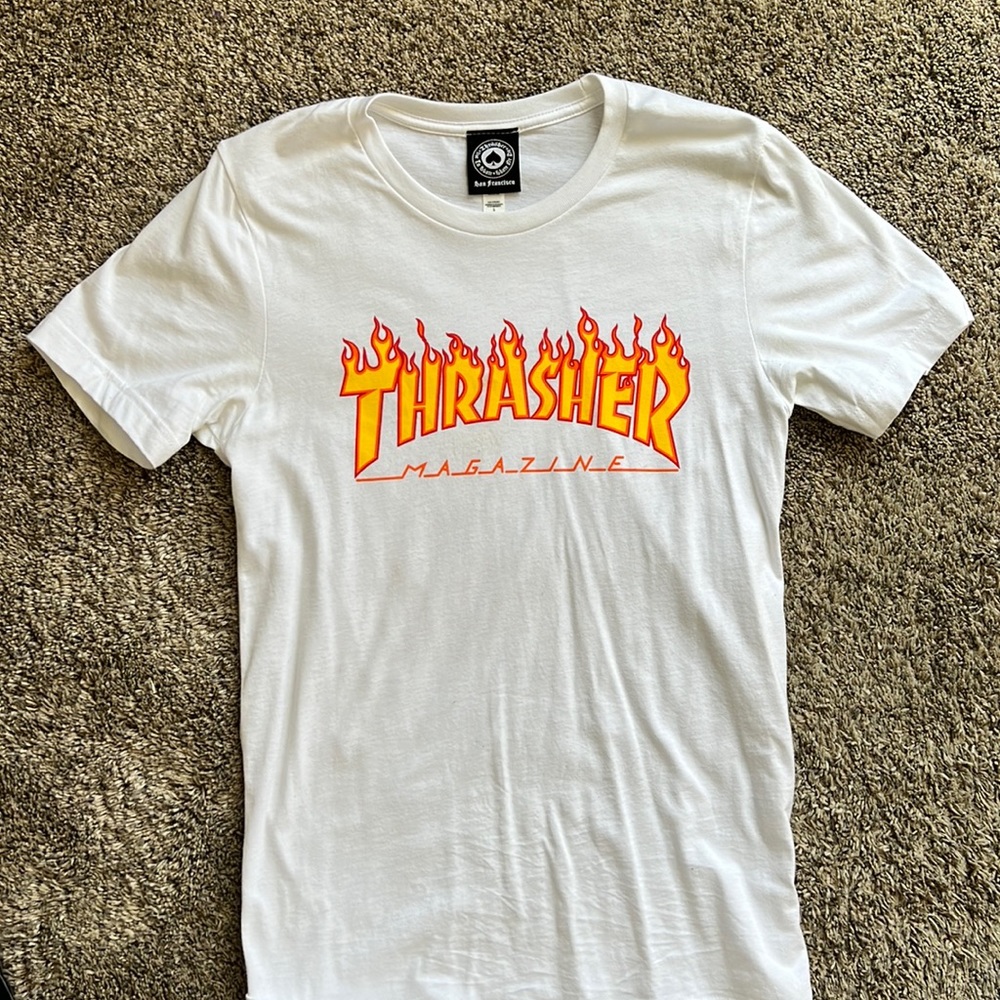 Women’s White Flame Thrasher T-Shirt